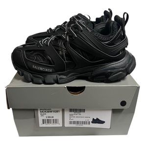 Balenciaga Track Sneakers Platform Black IT37 W37 Women Trainers Runners